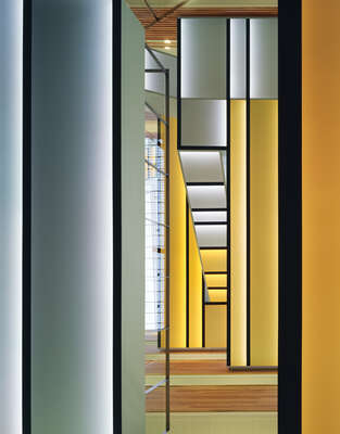  Mid Century Modern artworks: Yellow view by Adam Mørk