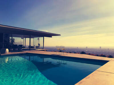 architecture photography:  Los Angeles in January, 2:01pm by Ralph Hasenohr