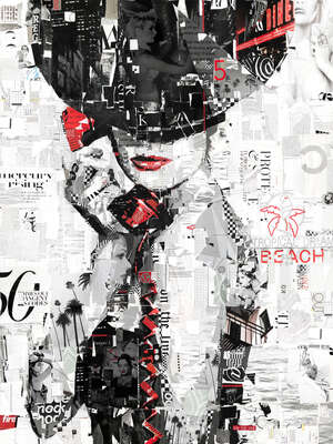  curated fashion prints On the Line by Derek Gores