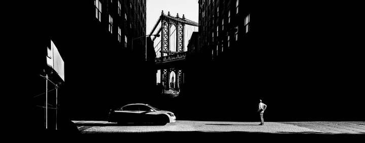 architecture photography:  Manhattan Bridge by Gabriele Croppi