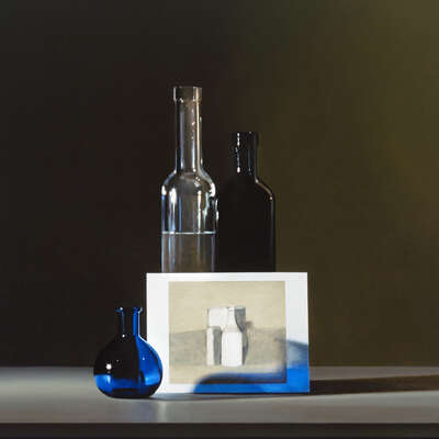 Still Life Art  Still life with Giorgio Morandi #2 by Guy Diehl
