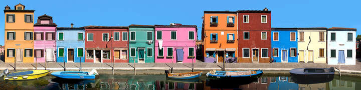 architecture photography:  Venice, Burano, Fondamento Caravello by Larry Yust