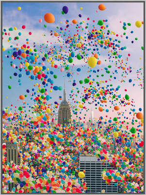conceptual photography:  NYC Balloons by Robert Jahns