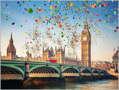   London Balloons II by Robert Jahns