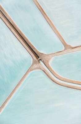  aerial landscape photography by Tom Hegen : SALT III by Tom Hegen