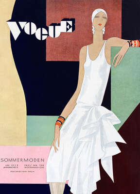  Fashion Art Prints: German Vogue Collection: Cover, William Bolin III by German Vogue Collection